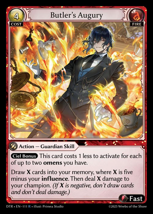 Butler’s Augury
