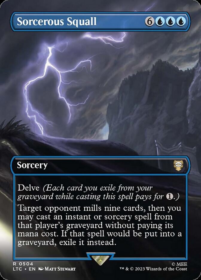 [Foil] Sorcerous Squall (Borderless)