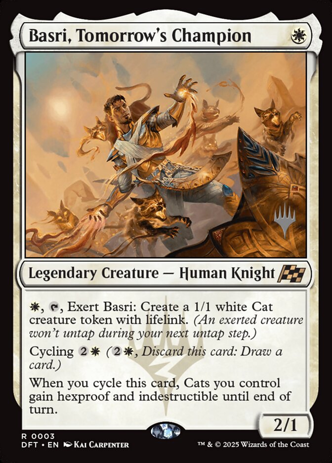 Basri, Tomorrow's Champion (Promo Pack)