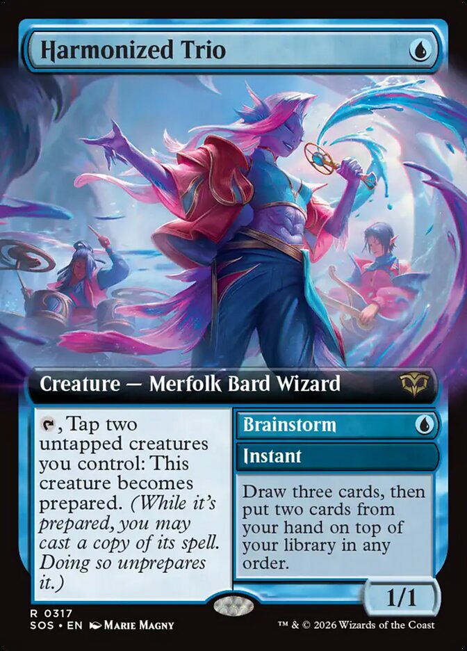 Harmonized Trio // Brainstorm (Borderless)