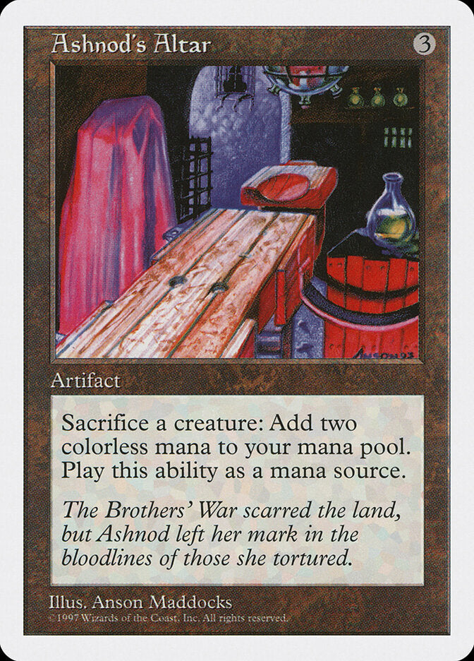 Ashnod's Altar (5th Ed)
