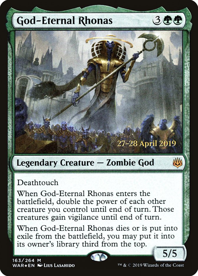 God-Eternal Rhonas (Prerelease Foil)