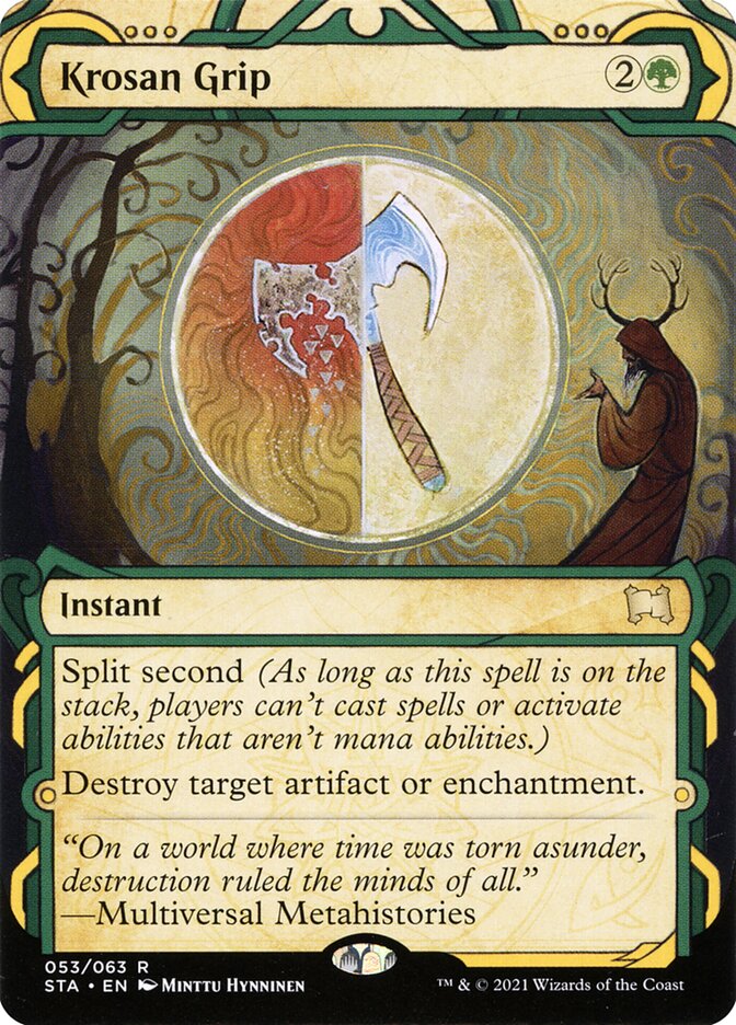 [Foil] Krosan Grip (Etched)