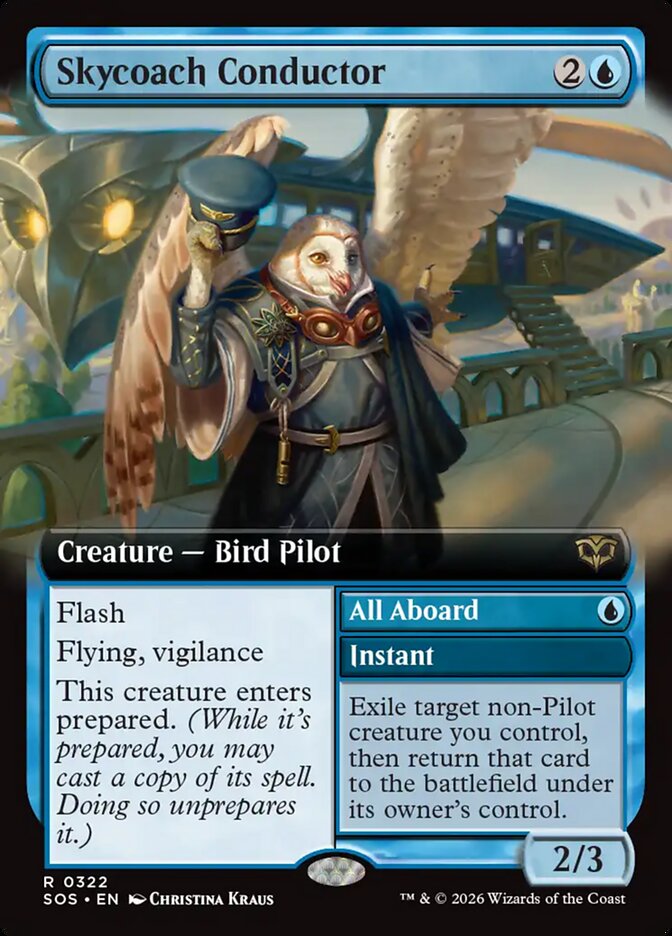 Skycoach Conductor // All Aboard (Borderless)