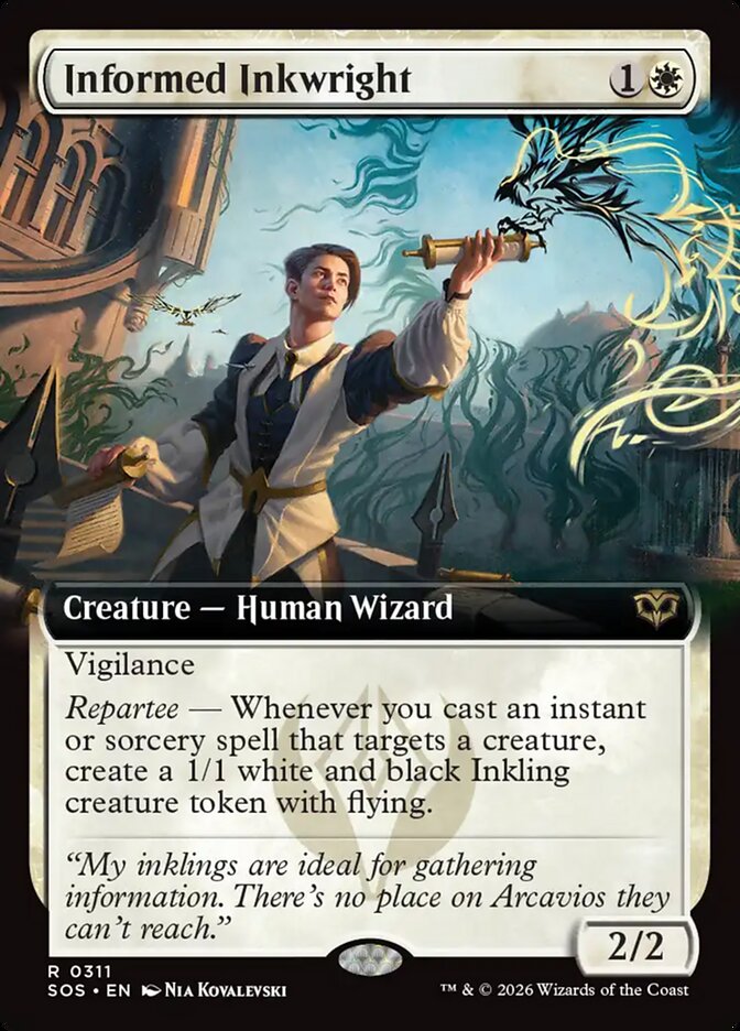 Informed Inkwright (Borderless)