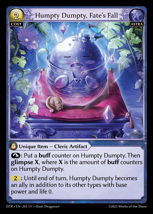 Humpty Dumpty, Fate’s Fall
