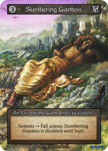 Slumbering Giantess