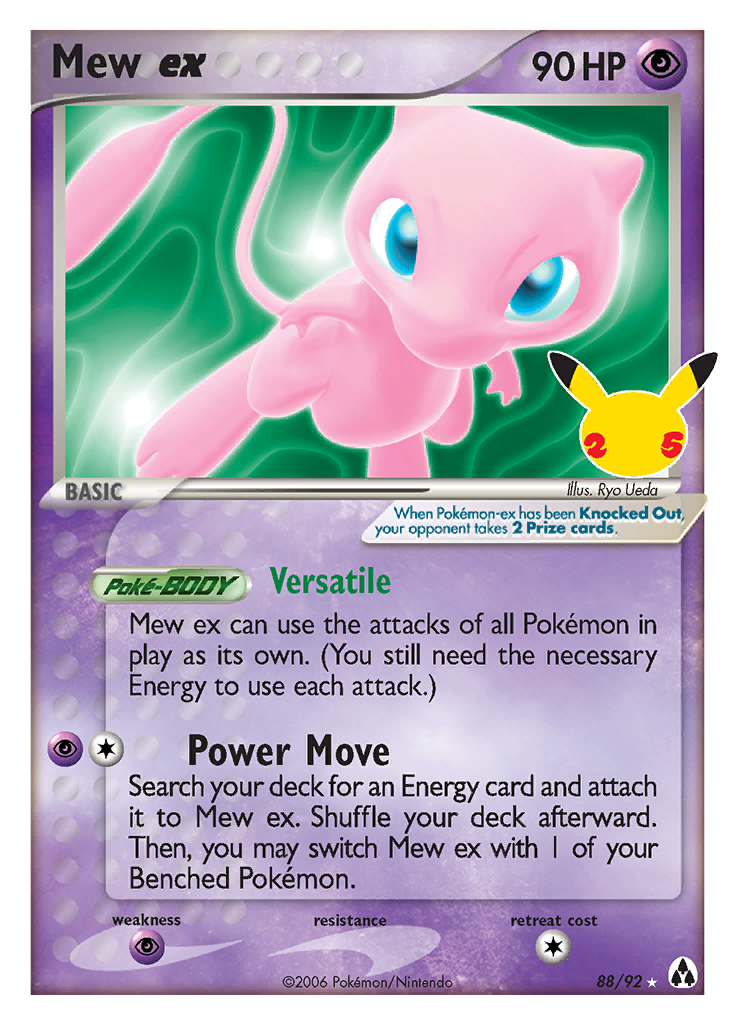 Mew ex (Celebrations)