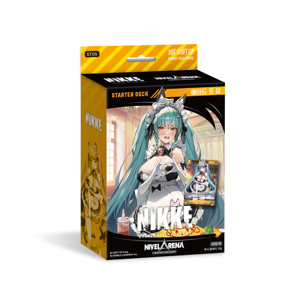 Nivel Arena TCG - Nikke Goddess of Victory Starter Deck ST05 (Maid for You)