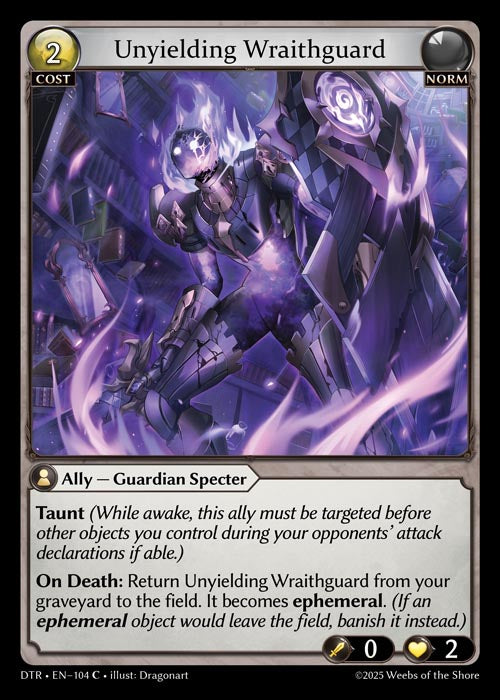 Unyielding Wraithguard