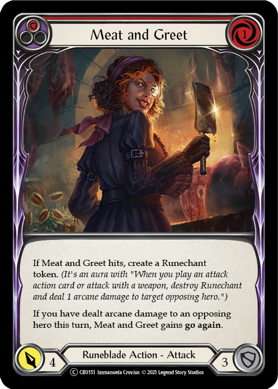 Meat and Greet (Red) - UL-CRU151