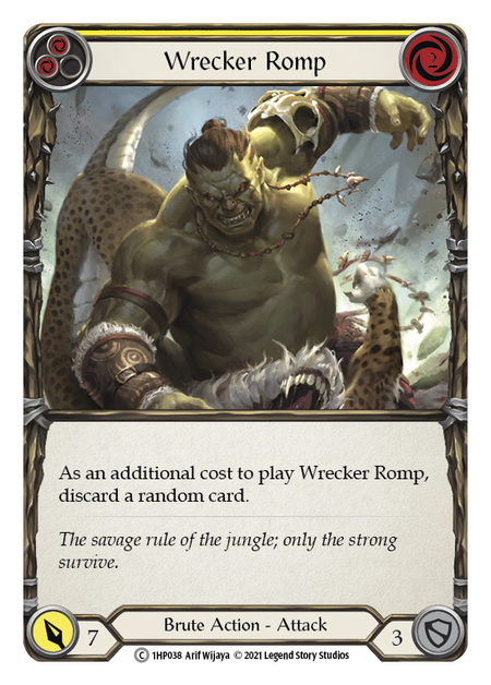 Wrecker Romp (Yellow) - 1HP038