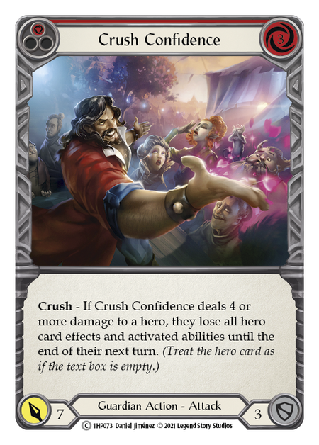 Crush Confidence (Red) - 1HP073