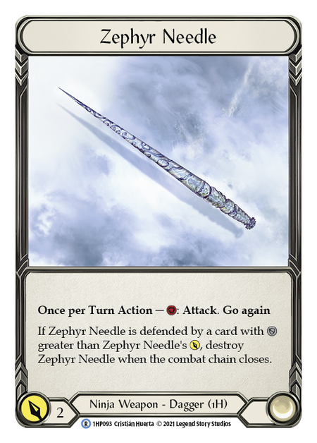 Zephyr Needle (Left) - 1HP093