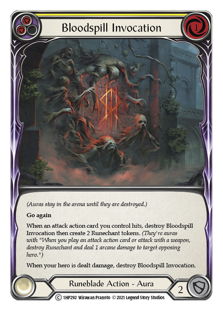 Bloodspill Invocation (Yellow) - 1HP292