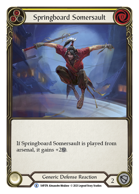 Springboard Somersault - 1HP374