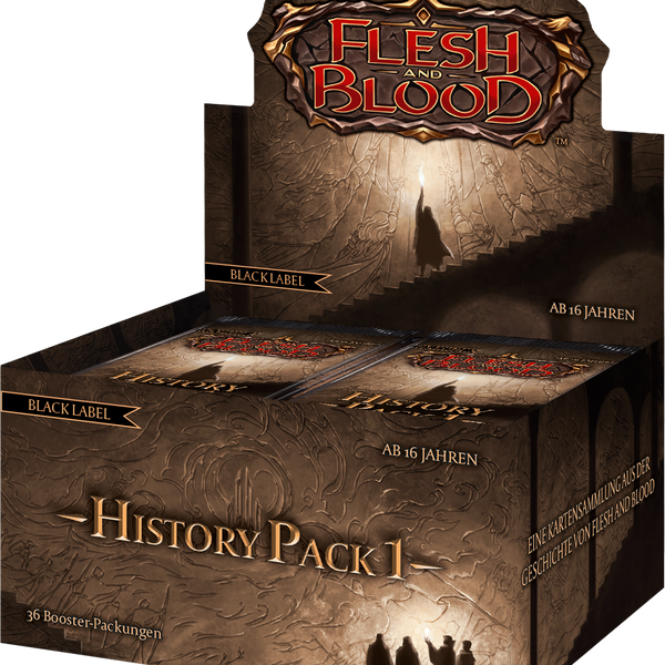 History Pack 1 Black Label German Booster Box