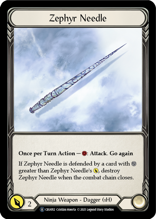 Zephyr Needle - UL-CRU052