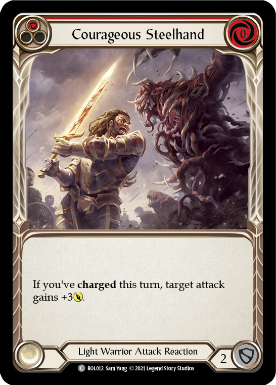 Courageous Steelhand (Red) -BOL012