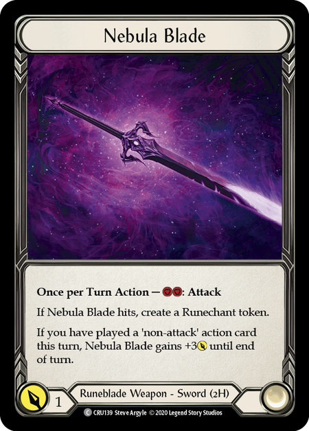 (1st Edition) Nebula Blade - CRU139