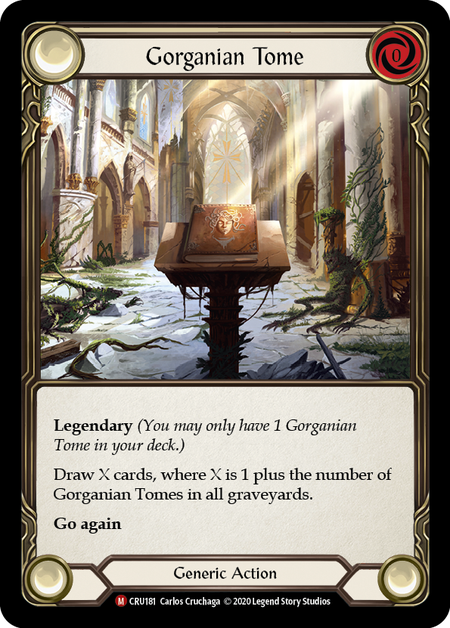 (1st Edition) Gorganian Tome - CRU181
