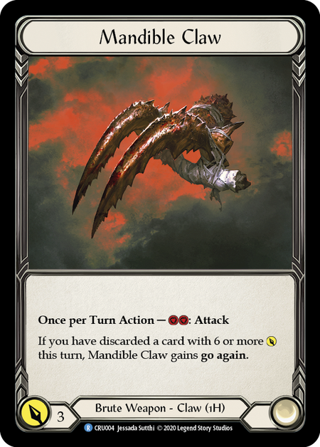 (1st Edition) Mandible Claw - CRU004