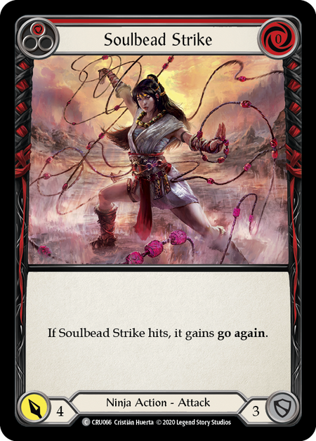 (1st Edition-RF) Soulbead Strike (Red) - CRU066