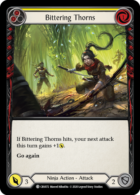 (1st Edition-RF) Bittering Thorns - CRU072