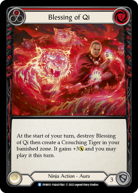 Blessing of Qi (Red) - DYN053