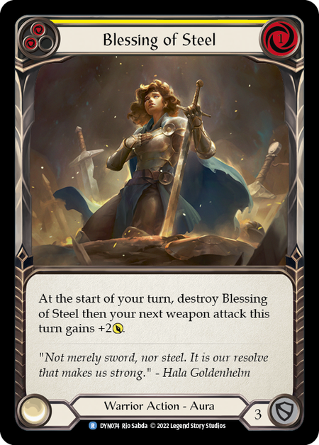 Blessing of Steel (Yellow) - DYN074