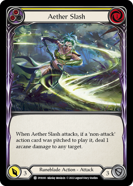 Aether Slash (Yellow) - DYN183