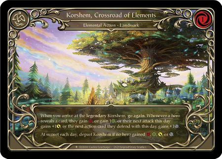 (1st Edition-CF) Korshem, Crossroad of Elements - ELE000
