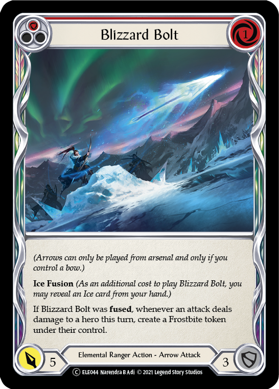Blizzard Bolt (Red) - UL-ELE044