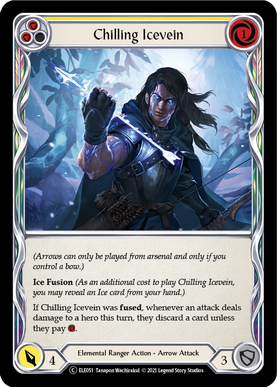 Chilling Icevein (Yellow) - UL-ELE051