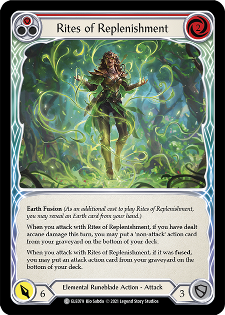 (1st Edition) Rites of Replenishment (Red) - ELE079