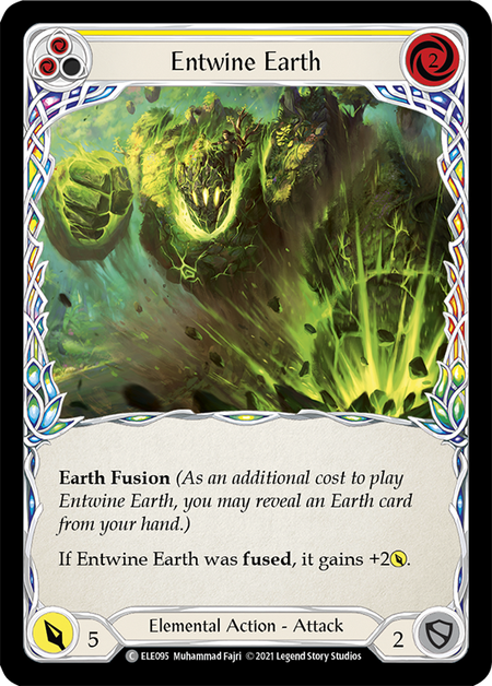 (1st Edition-RF) Entwine Earth (Yellow) - ELE095