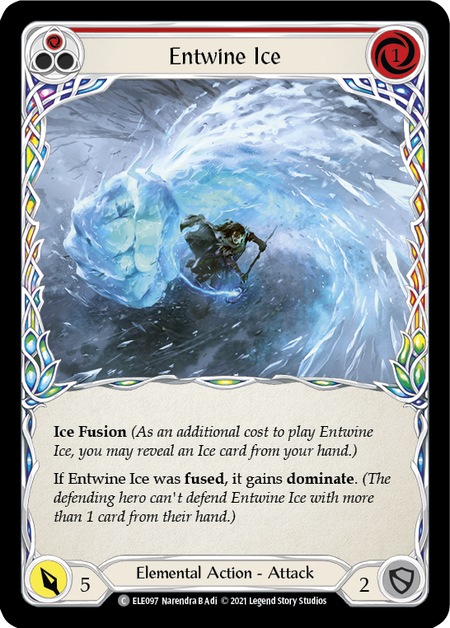 (1st Edition-RF) Entwine Ice (Red) - ELE097