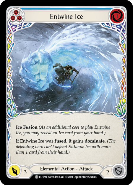 (1st Edition-RF) Entwine Ice (Blue) - ELE099