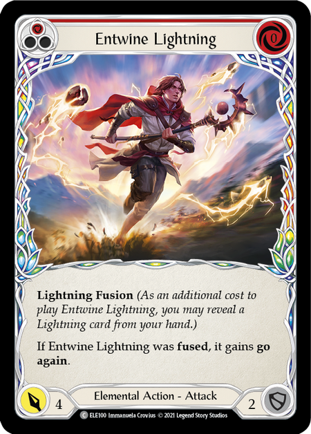 (1st Edition-RF) Entwine Lightning (Red) - ELE100