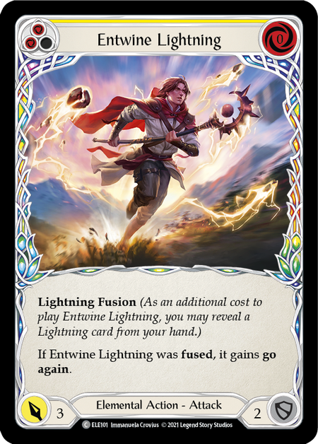 (1st Edition-RF) Entwine Lightning (Yellow) - ELE101