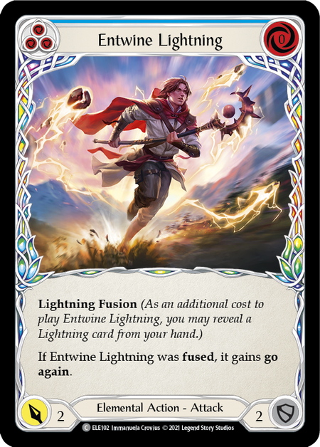 (1st Edition) Entwine Lightning (Blue) - ELE102