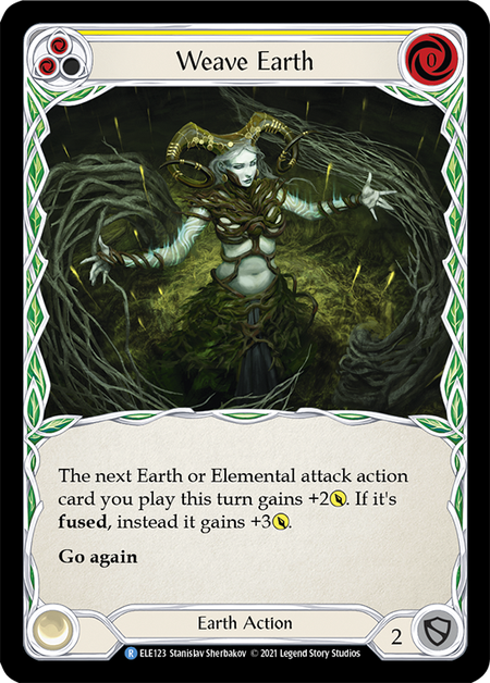 (1st Edition) Weave Earth (Yellow) - ELE123