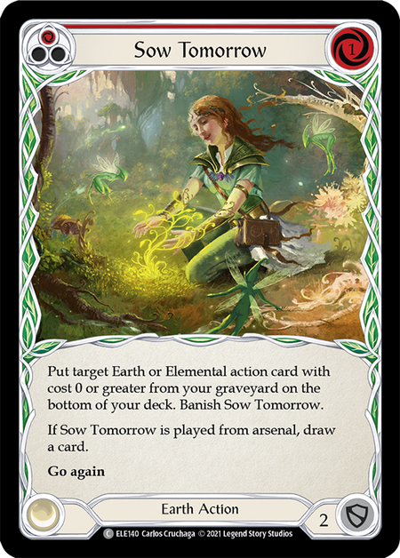 (1st Edition) Sow Tomorrow (Red) - ELE140