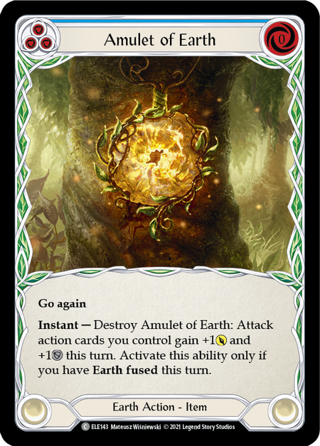 (1st Edition) Amulet of Earth - ELE143