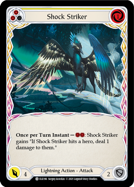 1st Edition) Shock Striker (Yellow)