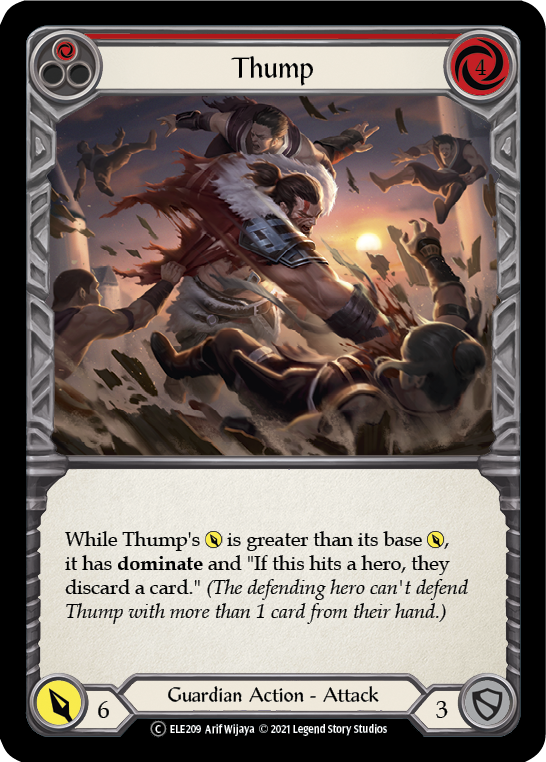 Thump (Red) - UL-ELE209
