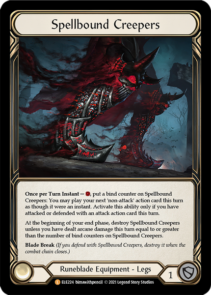 1st Edition-CF) Spellbound Creepers - ELE224 1st Edition-CF) Spellbound Creepers - ELE224