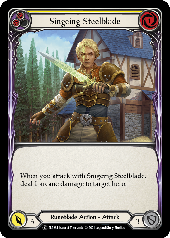 Singeing Steelblade (Yellow) - UL-ELE231