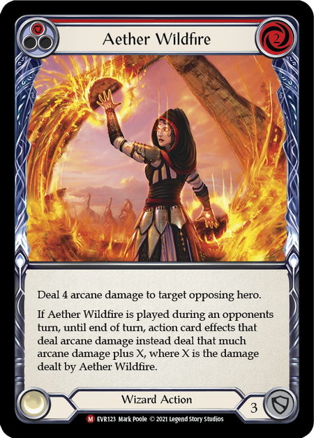 (1st Edition-RF) Aether Wildfire - EVR123