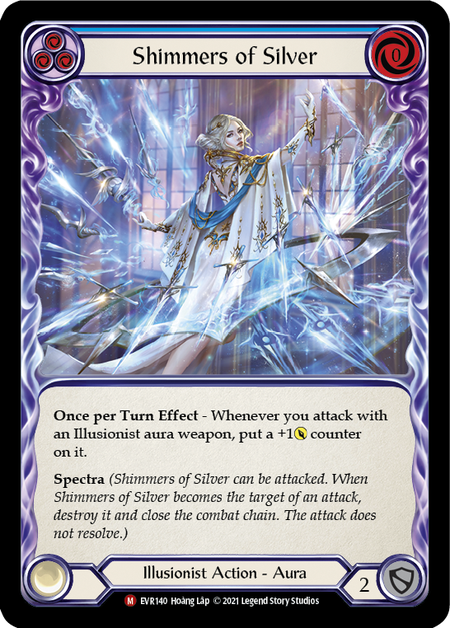 (1st Edition-RF) Shimmers of Silver - EVR140